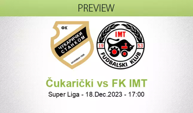 Cukaricki vs Imt Novi Beograd futebol 18/12/2023 17:00