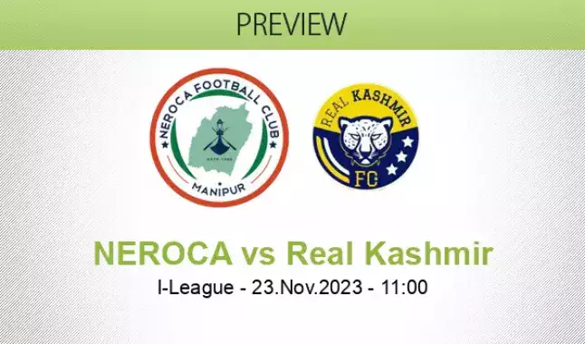 Neroca FC x Real Kashmir - Ao Vivo - Campeonato Indiano 